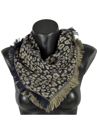 Carré coton Dagara noir