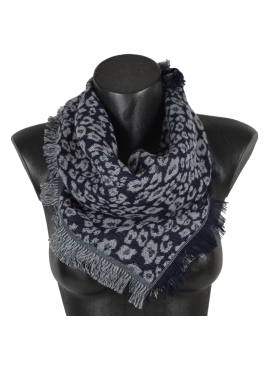 Carré coton Dagara bleu