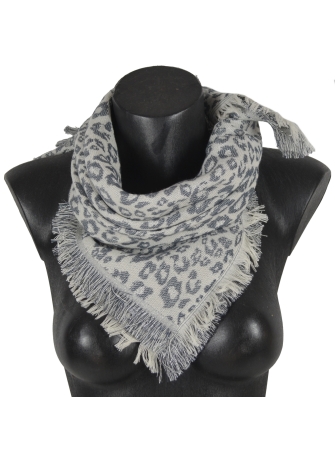 Carré coton Dagara gris