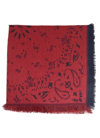Carré coton Bandana rouge