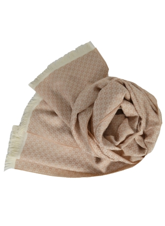Echarpe coton merinos Baba beige