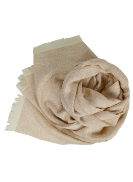 Echarpe coton merinos Barbarie beige