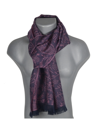 Echarpe coton merinos Basmati rose