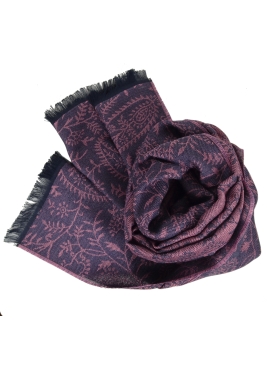 Echarpe coton merinos Basmati rose