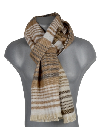 Echarpe homme Paola marron