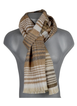 Echarpe homme Paola marron