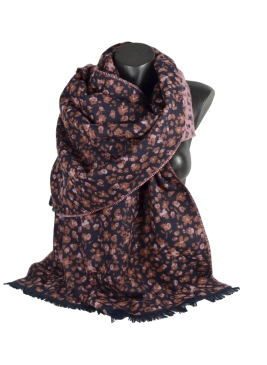 Chale coton Dolce noir