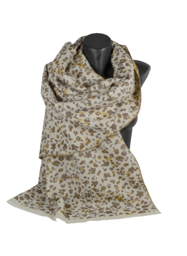 Chale coton Dolce beige