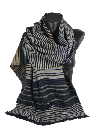 Chale coton Dancing noir