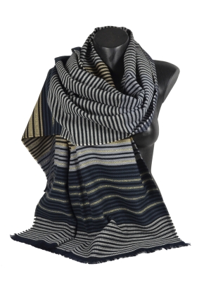 Chale coton Dancing noir