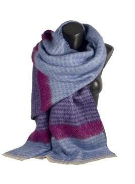Châle Peps mauve