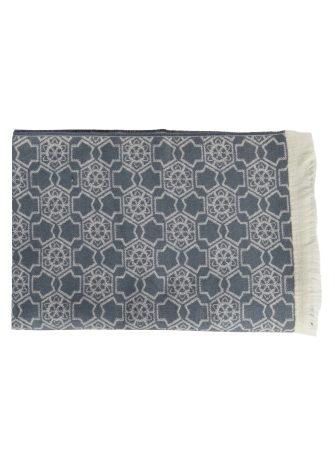 Cheche coton bio Digital gris