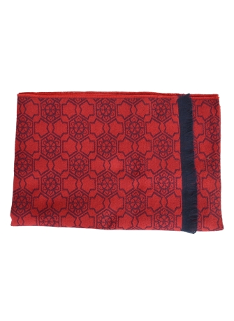 Cheche coton bio Digital rouge