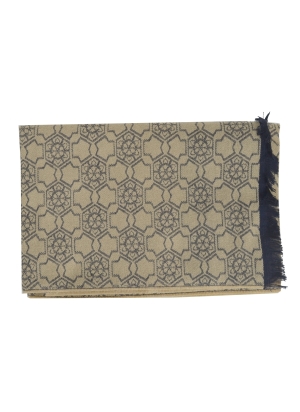 Cheche coton bio Digital ocre