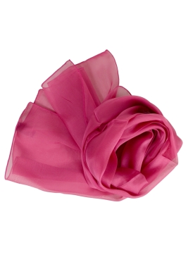 Foulard 40x160 en soie camelia