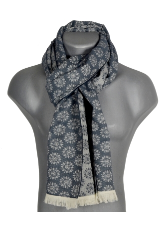 Cheche coton bio Desert gris