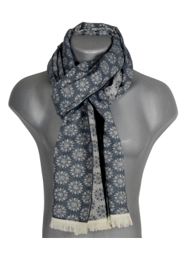 Cheche coton bio Desert gris