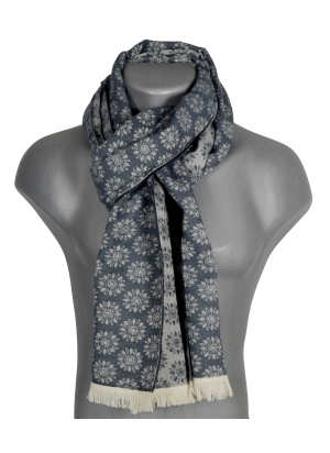 Cheche coton bio Desert gris