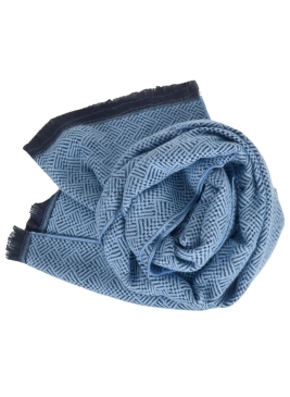 Cheche coton bio Dao bleu