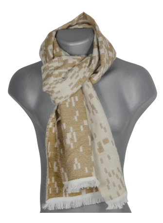 Echarpe Aimant beige