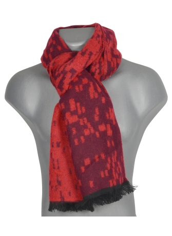 Echarpe Aimant rouge