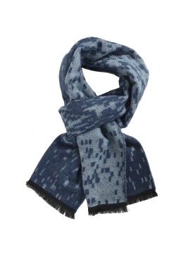 Echarpe Aimant bleue