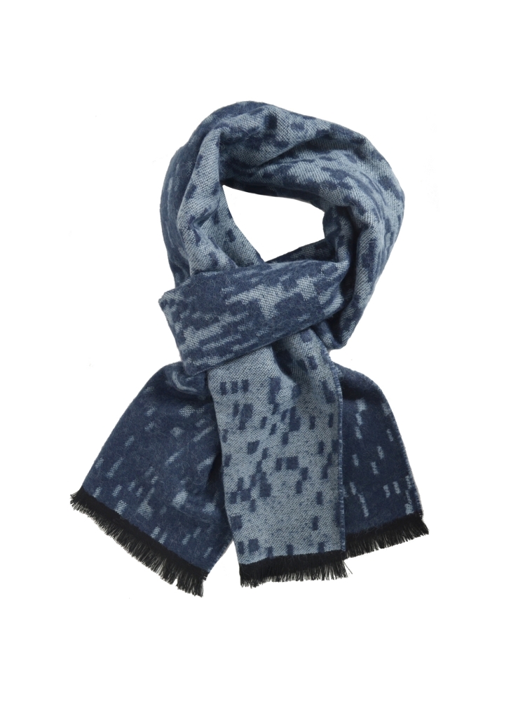 Echarpe Aimant bleue