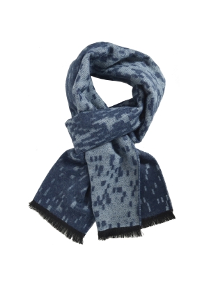 Echarpe Aimant bleue