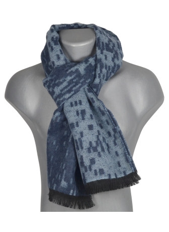 Echarpe Aimant bleue