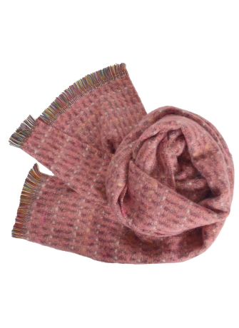 Echarpe mohair Elan rose