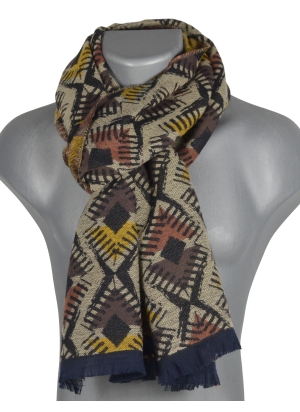 Cheche coton bio Dakota marron