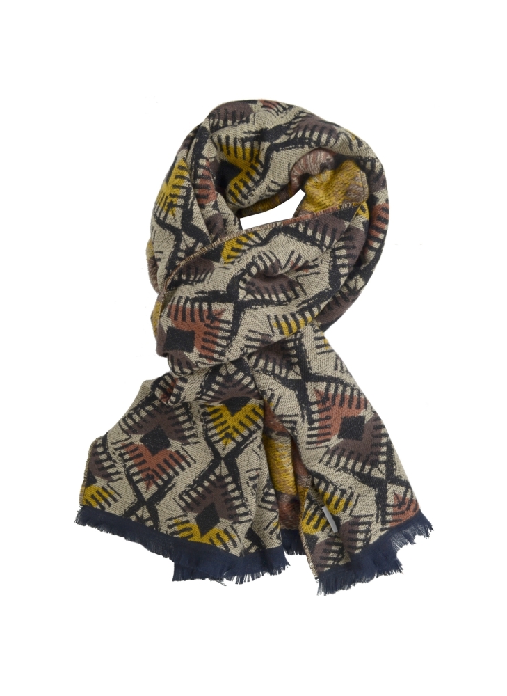 Cheche coton bio Dakota marron