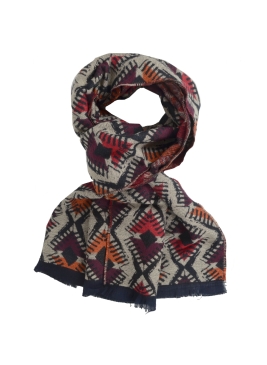 Cheche coton bio Dakota rouge