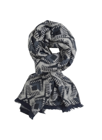 Cheche coton bio Dakota gris