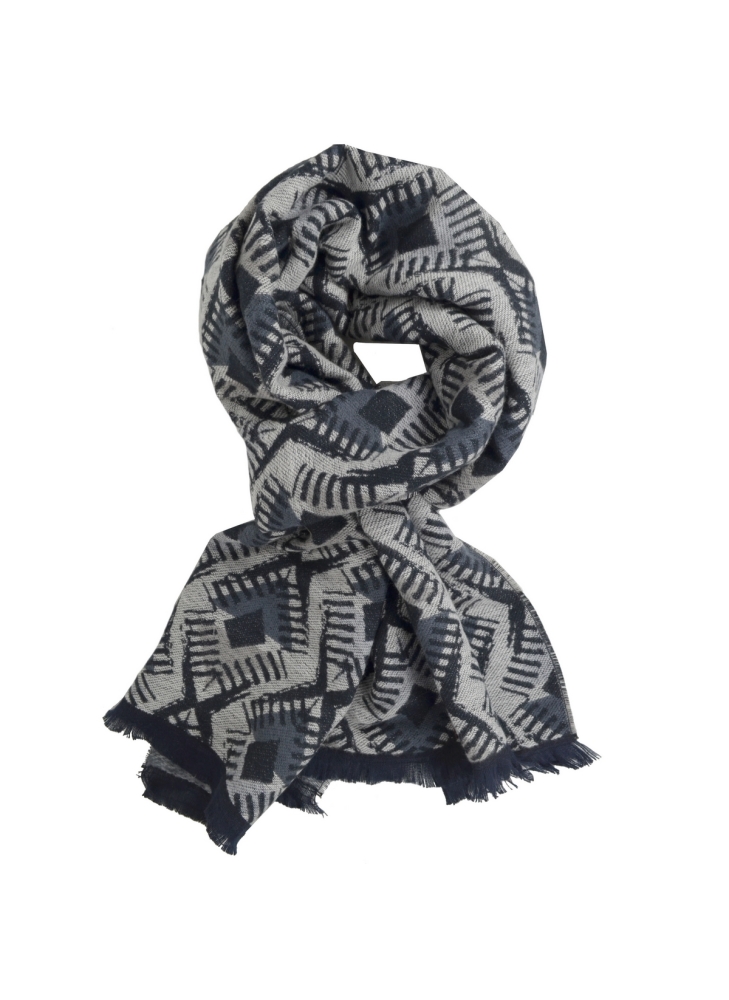 Cheche coton bio Dakota gris