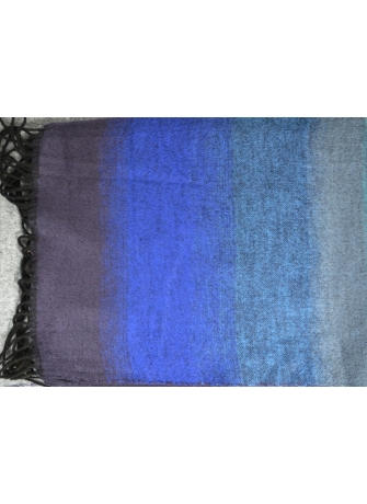 Echarpe Cashcryl Génie bleue