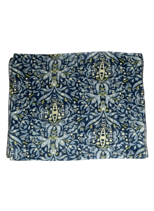 Foulard en soie Beetle gris