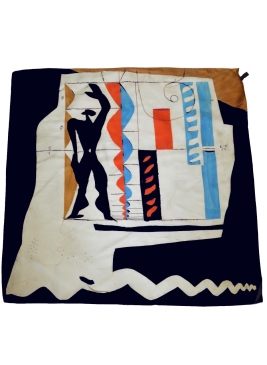 Carré en soie Modulor de Le corbusier