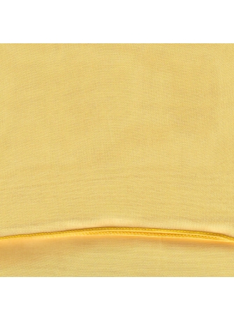 Etole en mousseline de soie jaune