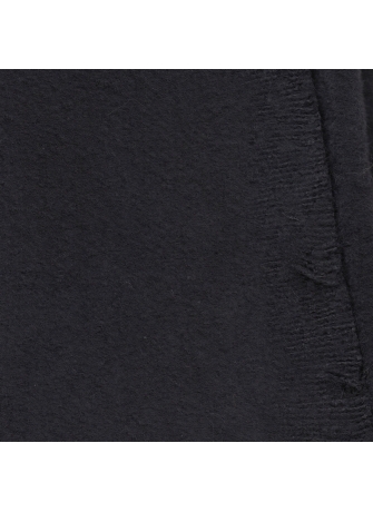 Echarpe mohair unie noire