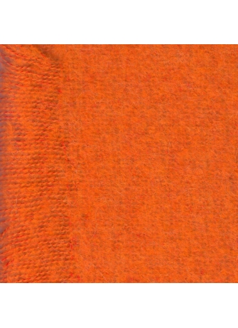 Echarpe mohair unie orange