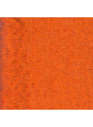 Echarpe mohair unie orange