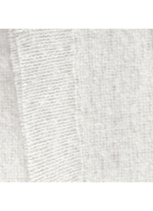 Echarpe mohair unie blanche