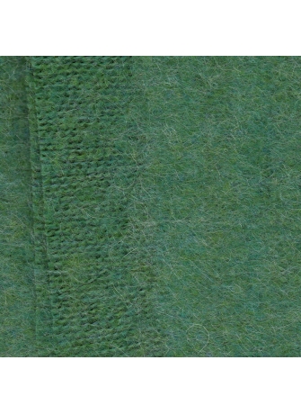 Echarpe mohair unie verte
