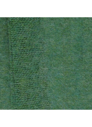 Echarpe mohair unie verte
