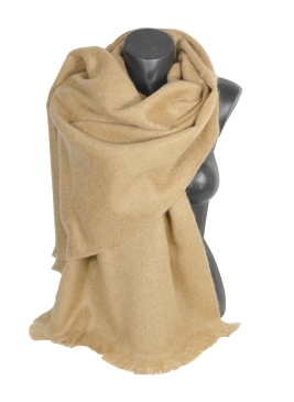Châle mohair Milene beige