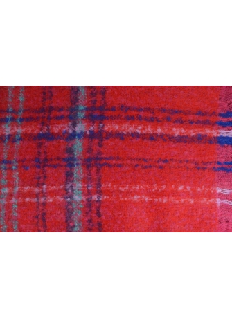 Châle mohair Maestro rouge
