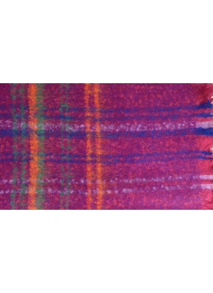 Châle mohair Maestro rose-orange