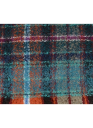 Echarpe mohair Mandarin bleu