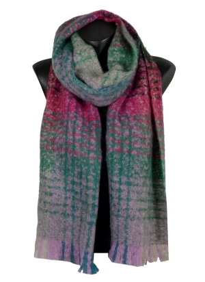 Echarpe mohair Margarita rose